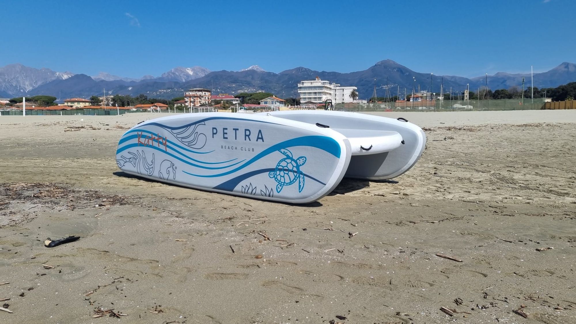 Katty 450 in spiaggia